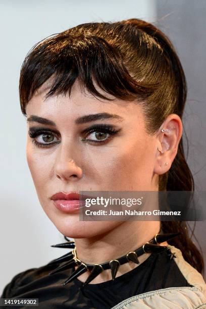 Blanca Suarez attends the "El Test" premiere at Cine Capitol on August 29, 2022 in Madrid, Spain.