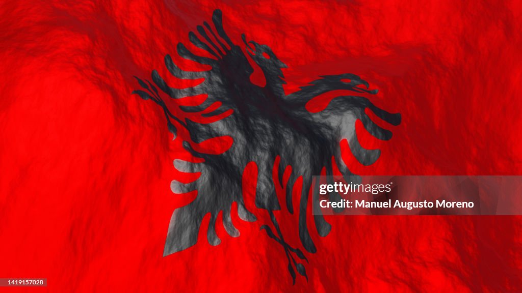 Flag of Albania