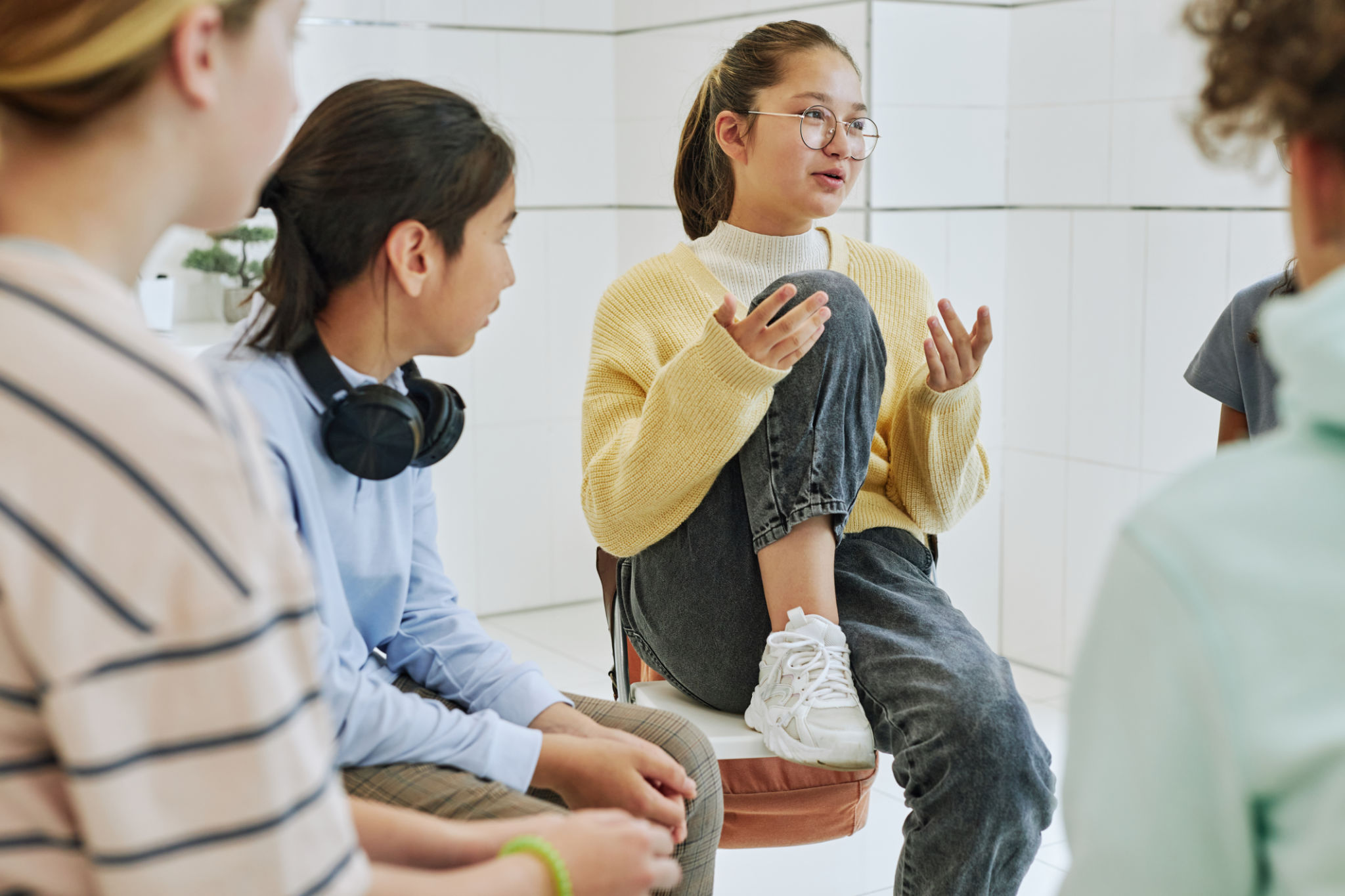 teens collaboration