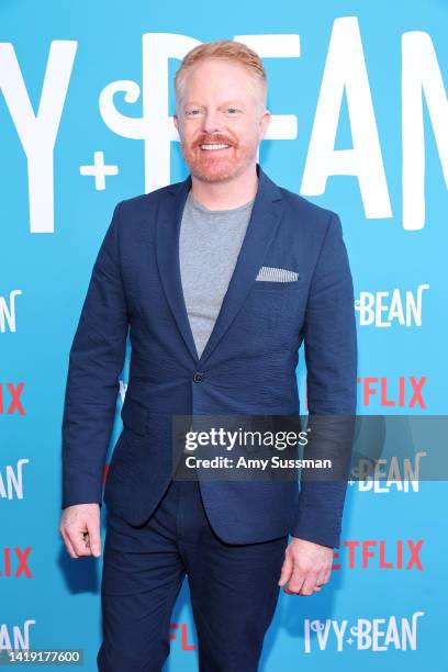 Jesse Tyler Ferguson attends Netflix's "Ivy and Bean" Los Angeles premiere at Harmony Gold on August 29, 2022 in Los Angeles, California.