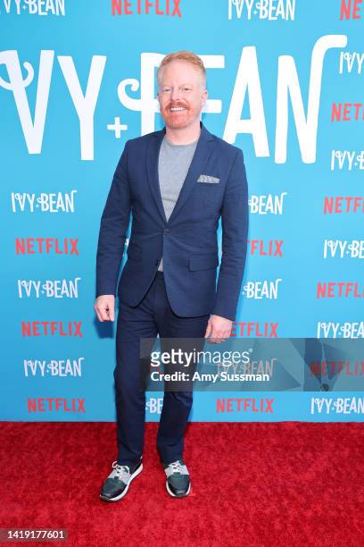 Jesse Tyler Ferguson attends Netflix's "Ivy and Bean" Los Angeles premiere at Harmony Gold on August 29, 2022 in Los Angeles, California.