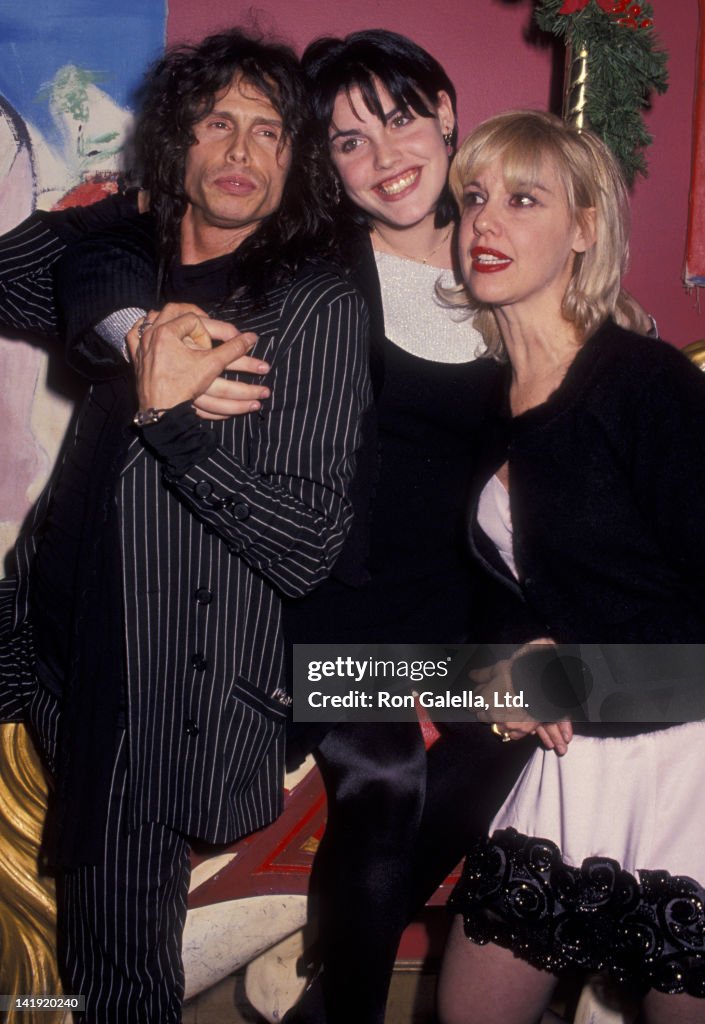 Steven Tyler, Mia Tyler and Cyrinda Foxe attend 16th Birthday Party... News Photo - Getty Images