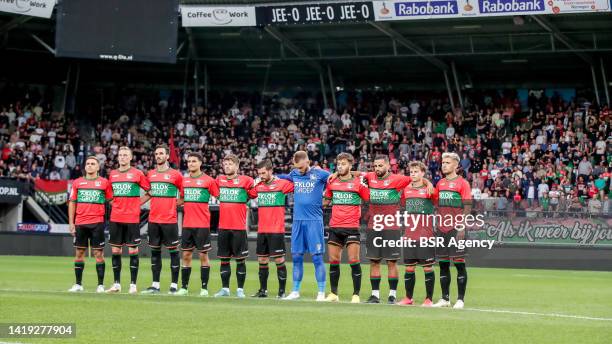 Players Lasse Schone, Jasper Cillessen, Ivan Marquez, Joris Kramer, Jordy Bruijn, Elayis Tavsan, Mikkel Duelund, Oussama Tannane, Souffian El...