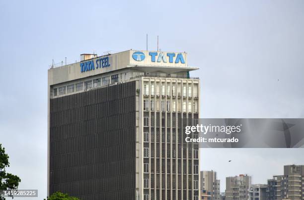 tata steel, tata centre tower, kolkata, india - tata steel stock pictures, royalty-free photos & images