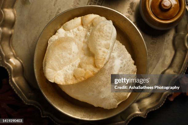 indian papad - kitchen equipment stock pictures, royalty-free photos & images