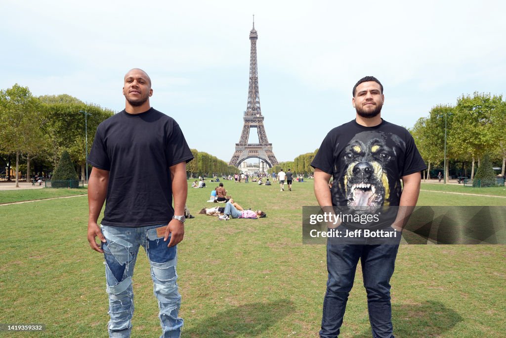 UFC Fight Night Paris Gane v Tuivasa Face-Off