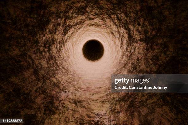 fantasy abstract earth tunnel background - cores stock pictures, royalty-free photos & images