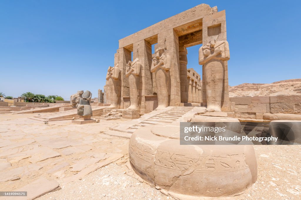 Ramesseum, Luxor, Egypt.