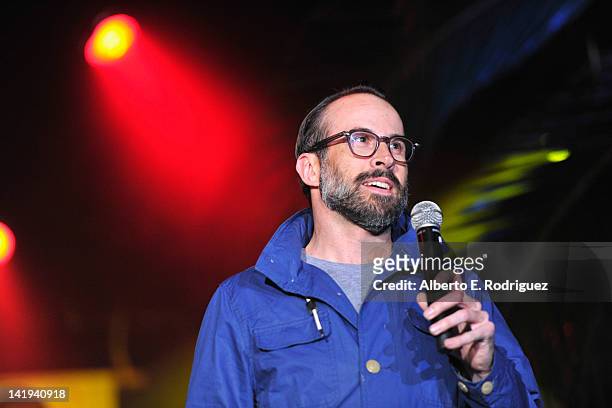 Actor Jason Lee attends Twentieth Century Fox Home Entertainment's "Alvin and the Chipmunks: Chipwrecked" Blu-ray and DVD release party at El Rey...