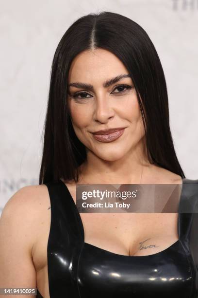 Cléo Pires attends "The Lord Of The Rings: The Rings Of Power" World Premiere at Leicester Square on August 30, 2022 in London, England.