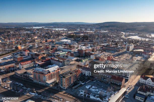 ludvika in winter - dalarna bildbanksfoton och bilder
