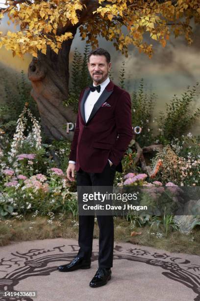 Lloyd Owen attends "The Lord Of The Rings: The Rings Of Power" World Premiere at Leicester Square on August 30, 2022 in London, England.