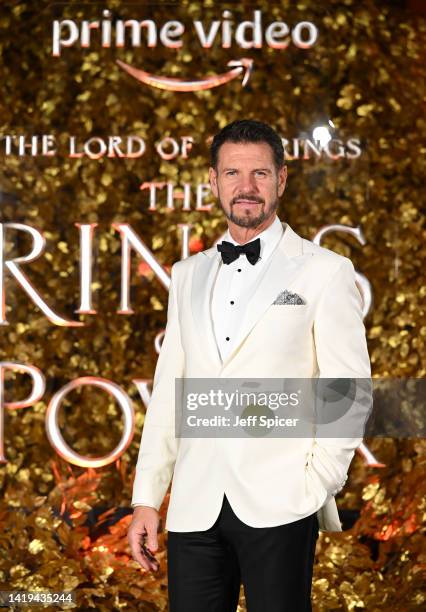 Lloyd Owen arrives at the afterparty for "The Lord of the Rings: The Rings of Power" world premiere at The British Museum on August 30, 2022 in...