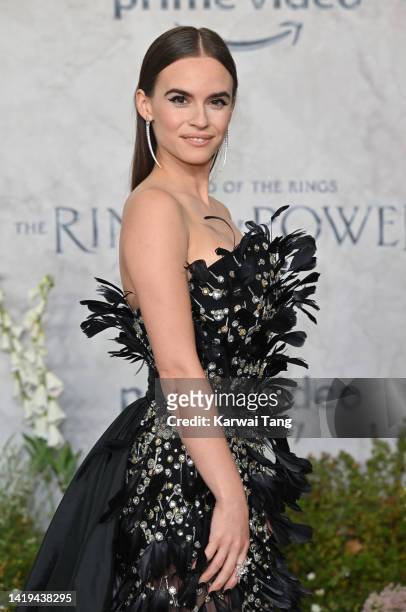 Ema Horvath attends "The Lord Of The Rings: The Rings Of Power" World Premiere at Leicester Square on August 30, 2022 in London, England.