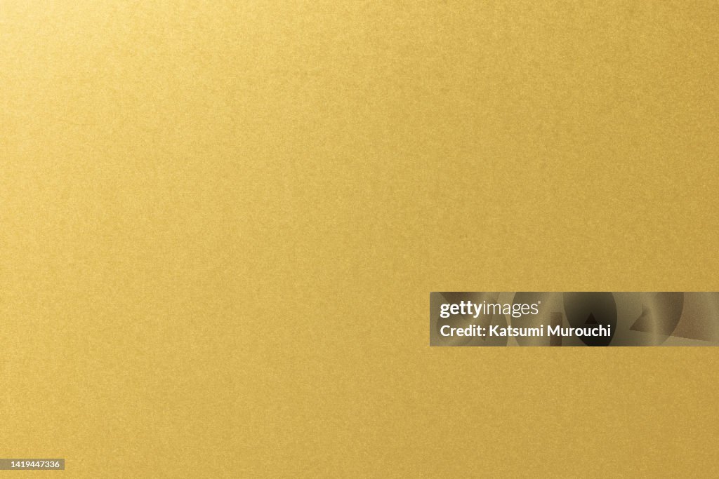 Metalic gold wall paper background