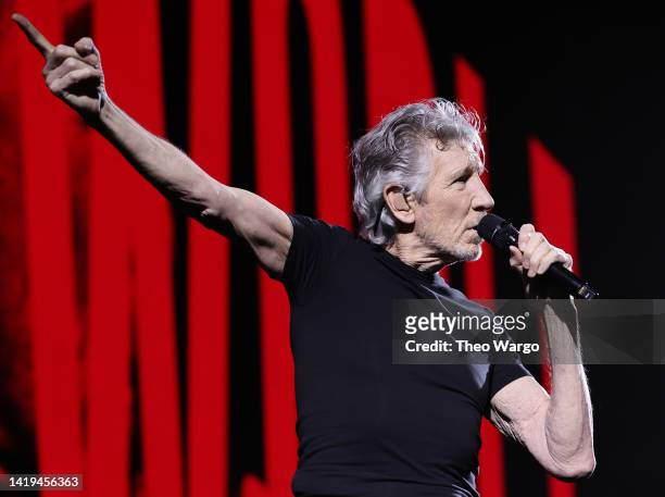 Roger Waters performs at Madison Square Garden on August 30, 2022 in New York City.