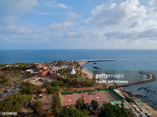 view of most western point of african continent - dakar senegal 個照片及圖片檔