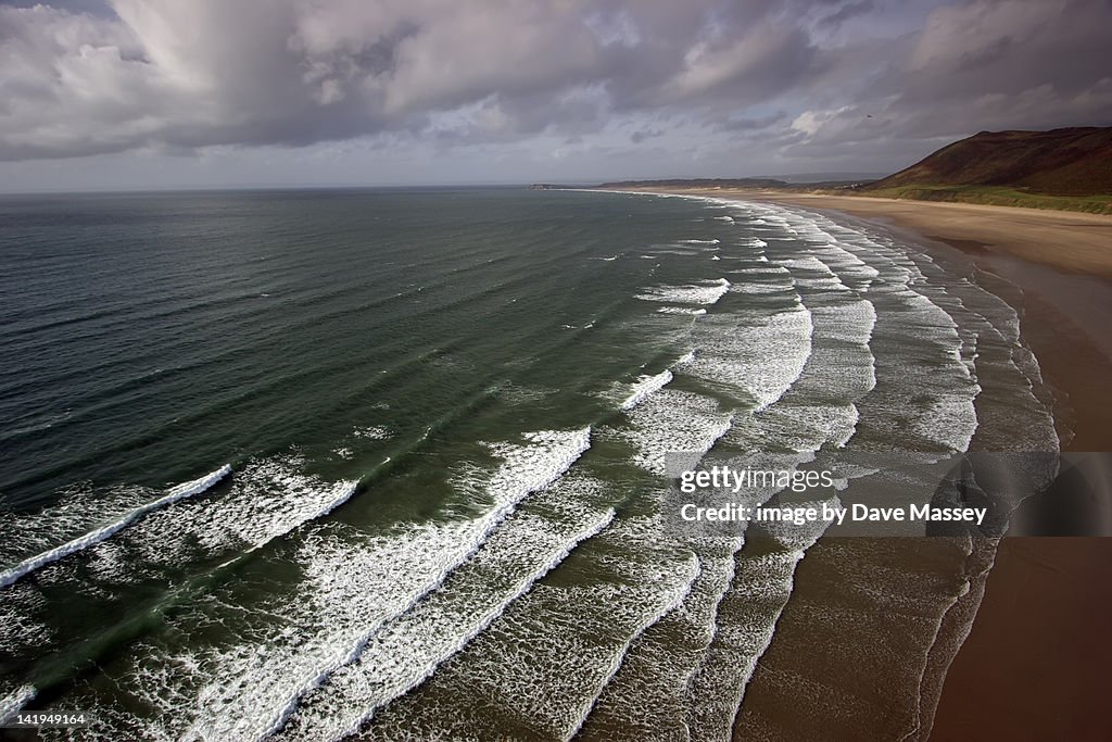 Waves in sea