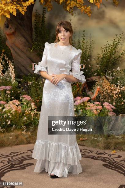 Rebecca Humphries attends "The Lord Of The Rings: The Rings Of Power" World Premiere at Leicester Square on August 30, 2022 in London, England.