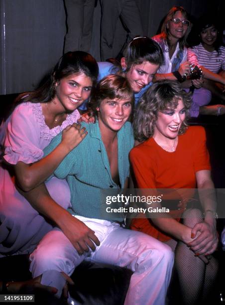 Actress Lori Loughlin, actor Christopher Atkins, actress Cynthia Gibb and singer Tanya Tucker attend the party to celebrate the nationwide release of...