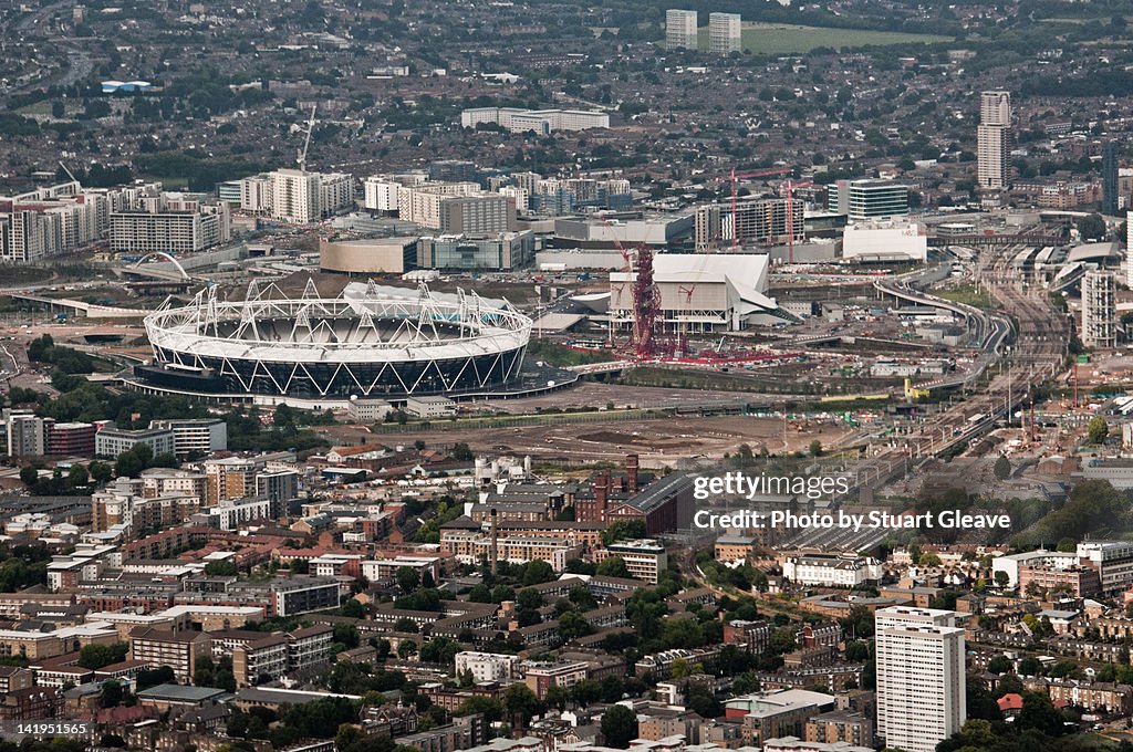 London, Olympic village