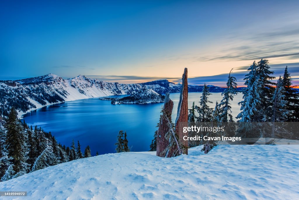 Crater Lake Crater Lake Oregon, Winter Photography