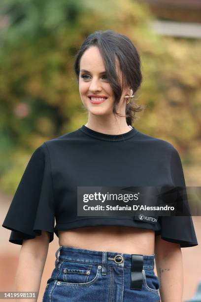 Noémie Merlant is seen during the 79th Venice International Film Festival on August 31, 2022 in Venice, Italy.