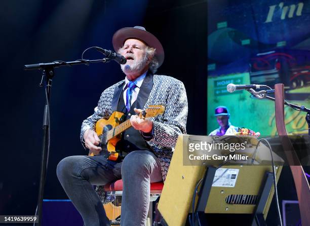 Robert Earl Keen performs in concert during his "I'm Comin' Home" tour at ACL Live on August 29, 2022 in Austin, Texas.