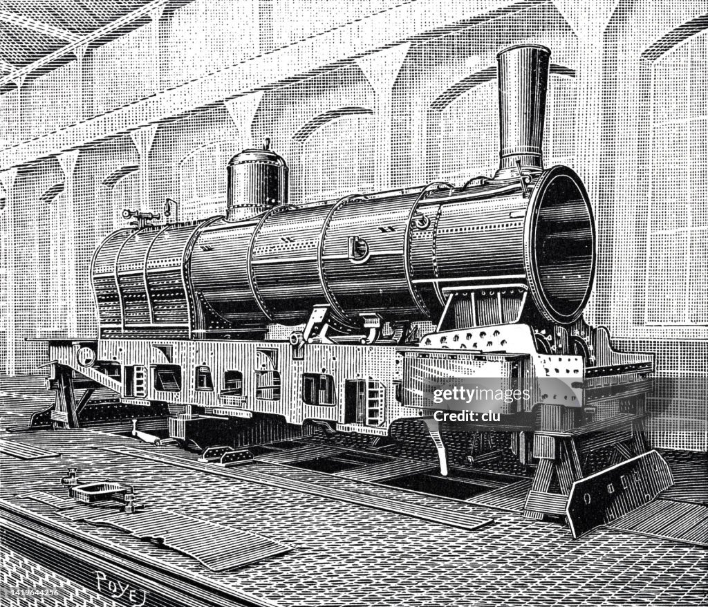 Train Engine Making Process Making A Locomotive After 22 Hours High-Res Vector Graphic - Getty Images