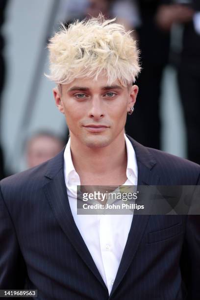 Maxence Danet-Fauvel attends the opening ceremony of the 79th Venice International Film Festival at Palazzo del Cinema on August 31, 2022 in Venice,...