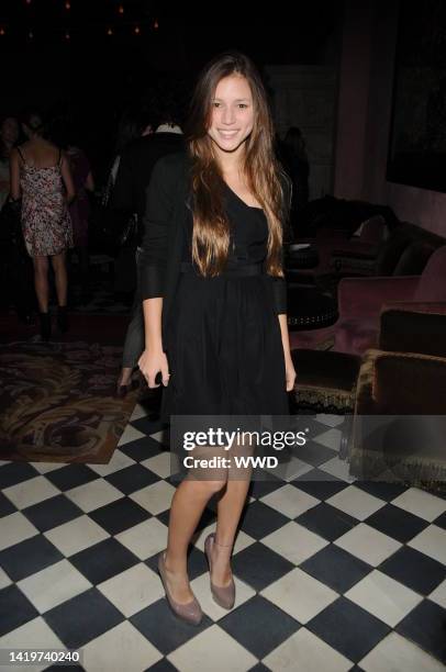 Josephine Becker attends the party for the launch of 'The Teen Vogue Handbook'.