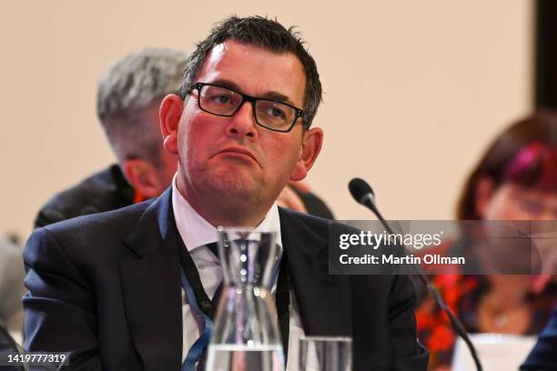 Victorian Premier Daniel Andrews attends a jobs and skills summit at Parliament House on September 1, 2022 in Canberra, Australia. The Australian...