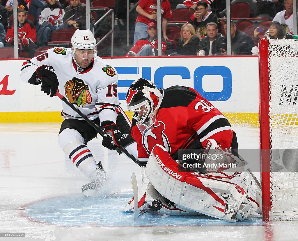 Chicago Blackhawks v New Jersey Devils