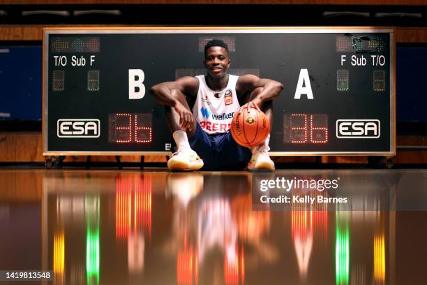 Fiston Apasio Adelaide 36ers Portrait Session Photos and Premium High Res Pictures ...
