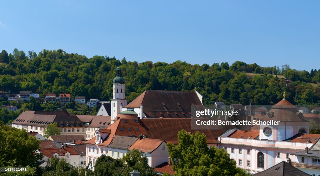 Eichstätt (Eichstaett) Schutzengelkirche (Church of the Holy Guardian Angels) and Kloster Herz Jesu (Monastery of the Sacred Heart)