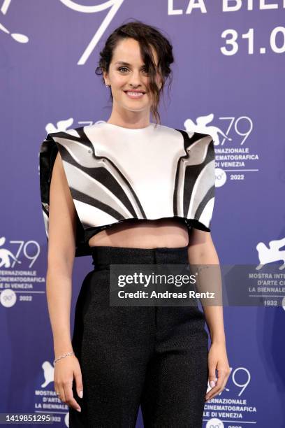 Noemie Merlant attends the photocall for "Tar" at the 79th Venice International Film Festival on September 01, 2022 in Venice, Italy.