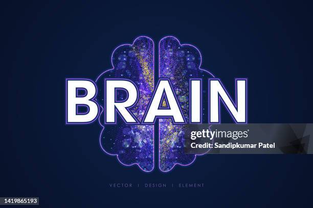 human brain medical structure. - alzheimers stock illustrations