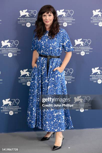 Griselda Sicilianiattends the photocall for the Netflix film "Bardo" at the 79th Venice International Film Festival on September 01, 2022 in Venice,...