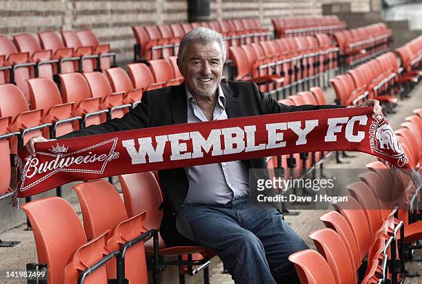 Terry Venables returns to UK football as coach of non-league Wembley FC to see how far he can take them in The FA Cup with Budweiser at Vale Farm on...