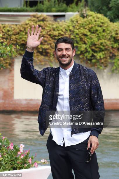 Ignazio Moser during the 79th Venice International Film Festival on September 01, 2022 in Venice, Italy.