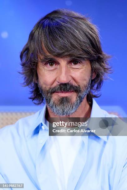 Santi Millan presents "Got Talent 8" at the Mediaset Studios on September 01, 2022 in Madrid, Spain.