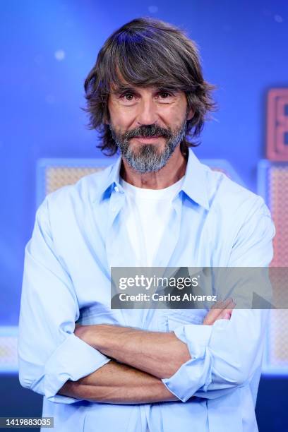 Santi Millan presents "Got Talent 8" at the Mediaset Studios on September 01, 2022 in Madrid, Spain.