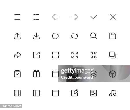 Part 1 of 4. User Interface Line Icons. Editable Stroke. Part 1 of 4. User Interface Line Icons. Editable Stroke.