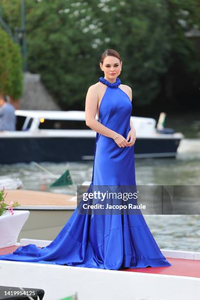 Fabiola Guajardo is seen during the 79th Venice International Film Festival on September 01, 2022 in Venice, Italy.