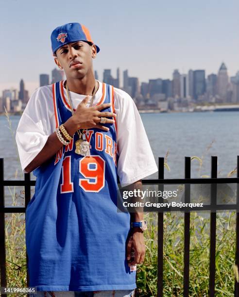 Rapper Fabolous in September, 2002 in Hoboken, New Jersey.