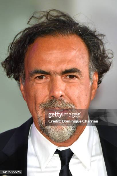 Alejandro Gonzalez Inarritu attends the "Bardo" red carpet at the 79th Venice International Film Festival on September 01, 2022 in Venice, Italy.