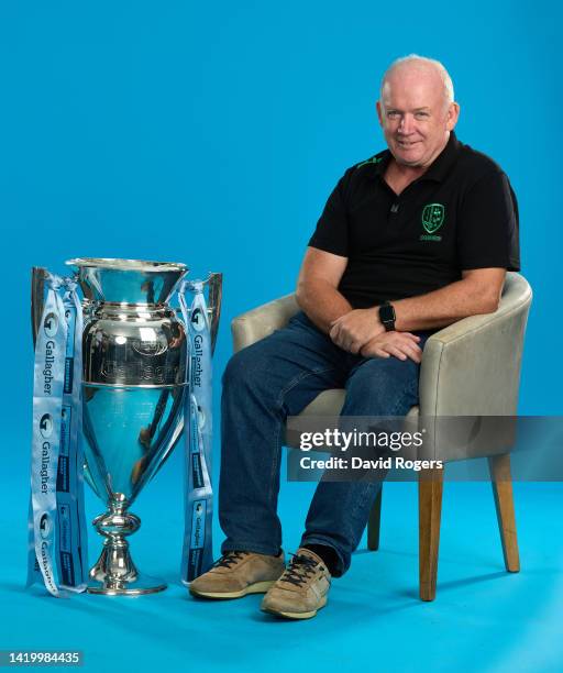 London Irish Director of Rugby, Declan Kidney poses during the Gallagher Premiership Rugby Season Launch at Twickenham Stadium on September 01, 2022...