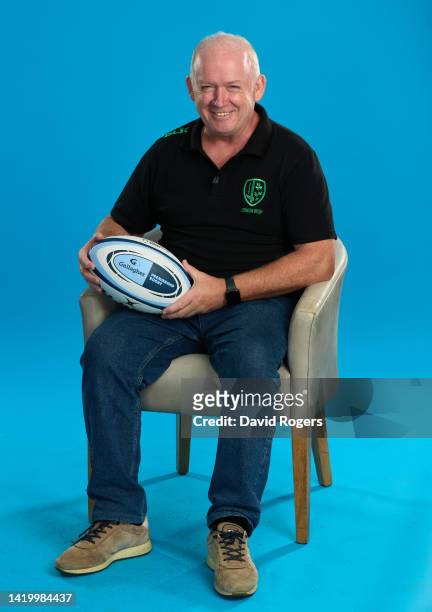 London Irish Director of Rugby, Declan Kidney poses during the Gallagher Premiership Rugby Season Launch at Twickenham Stadium on September 01, 2022...