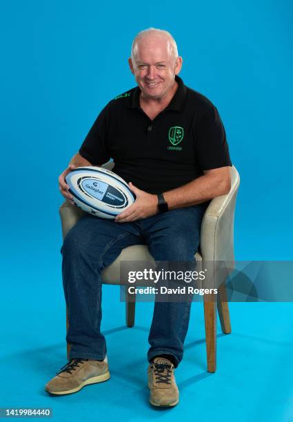 London Irish Director of Rugby, Declan Kidney poses during the Gallagher Premiership Rugby Season Launch at Twickenham Stadium on September 01, 2022...