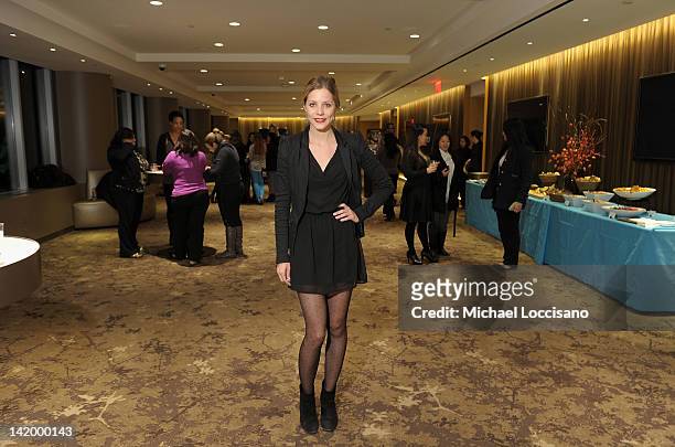 Actress Elisa Volpatto attends the HBO Latino MUJER DE FASES screening event at HBO Theater on March 27, 2012 in New York City.